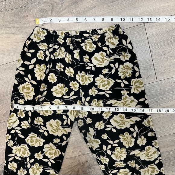 2 Pairs Always Soft Butter Leggings Black Floral Geometric Print Size Medium - Picture 8 of 14